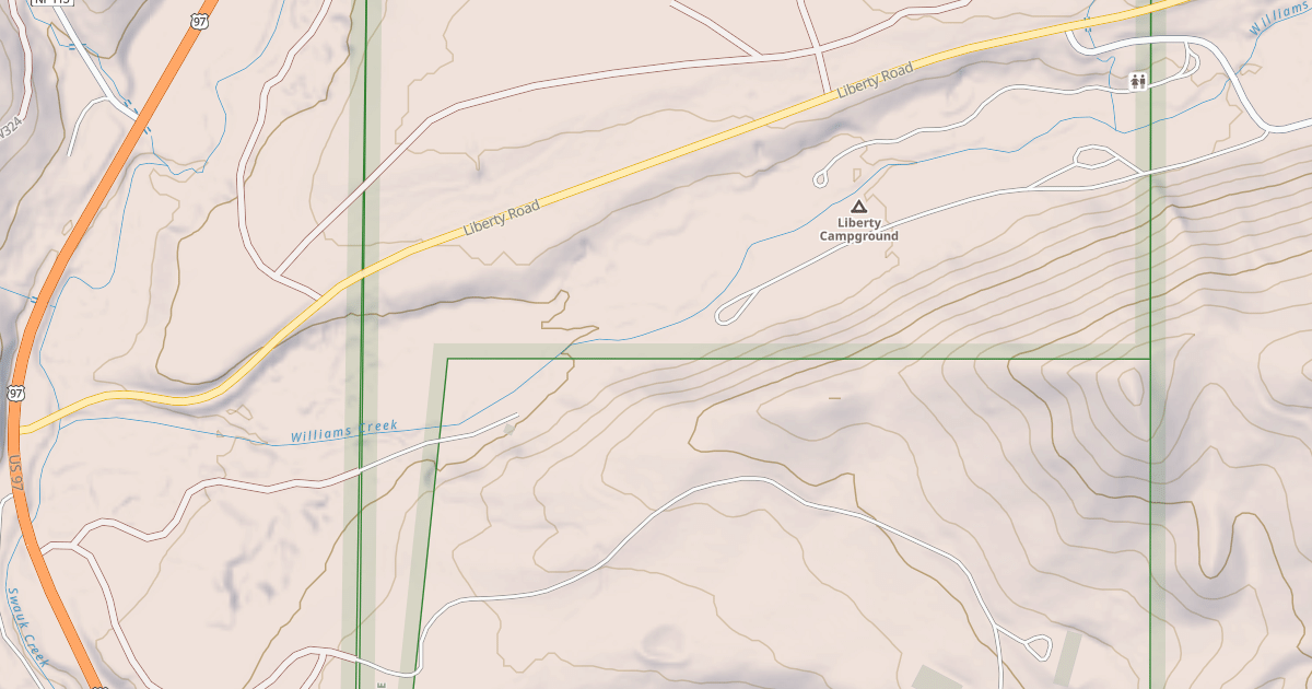 Map preview of DEER MEADOW