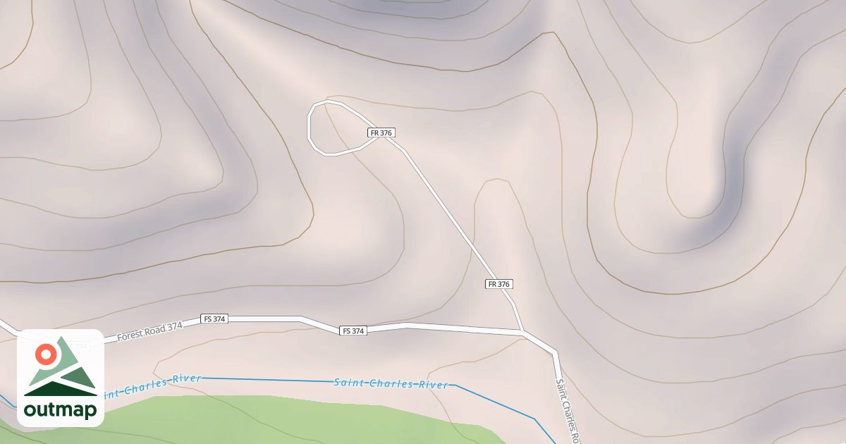 Map of CISNEROS T.H.