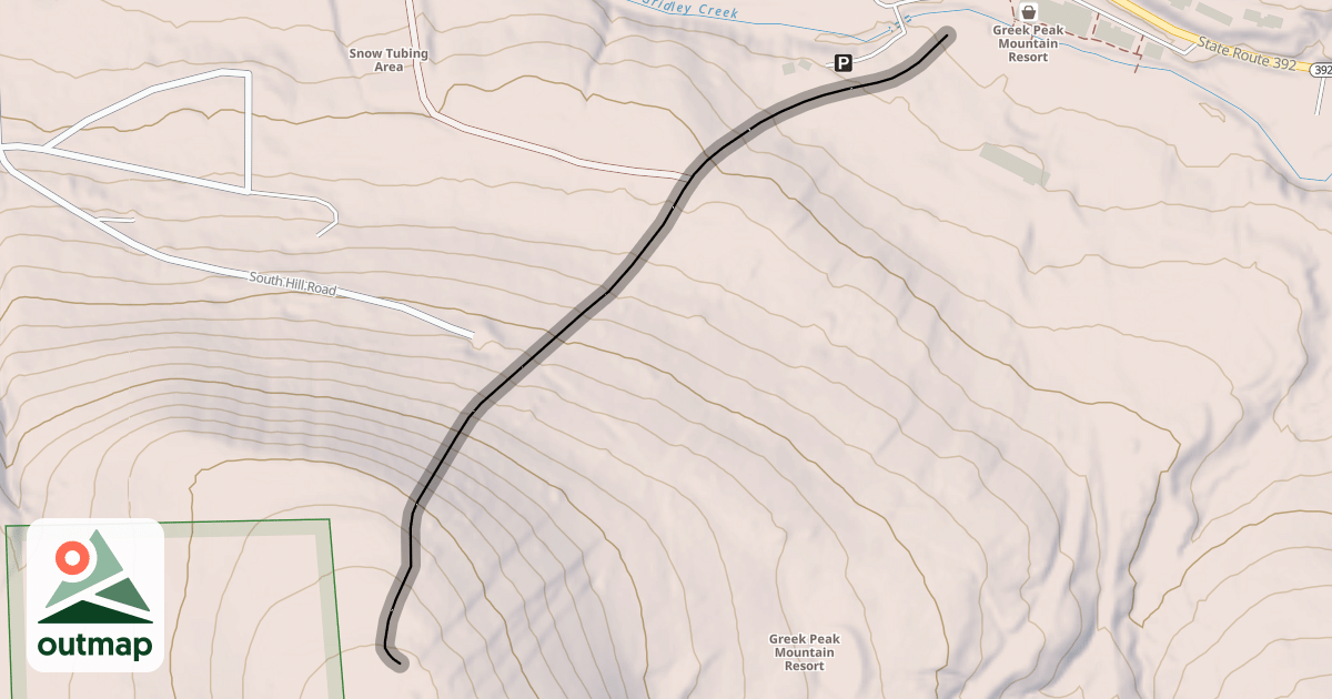 Map of Olympian