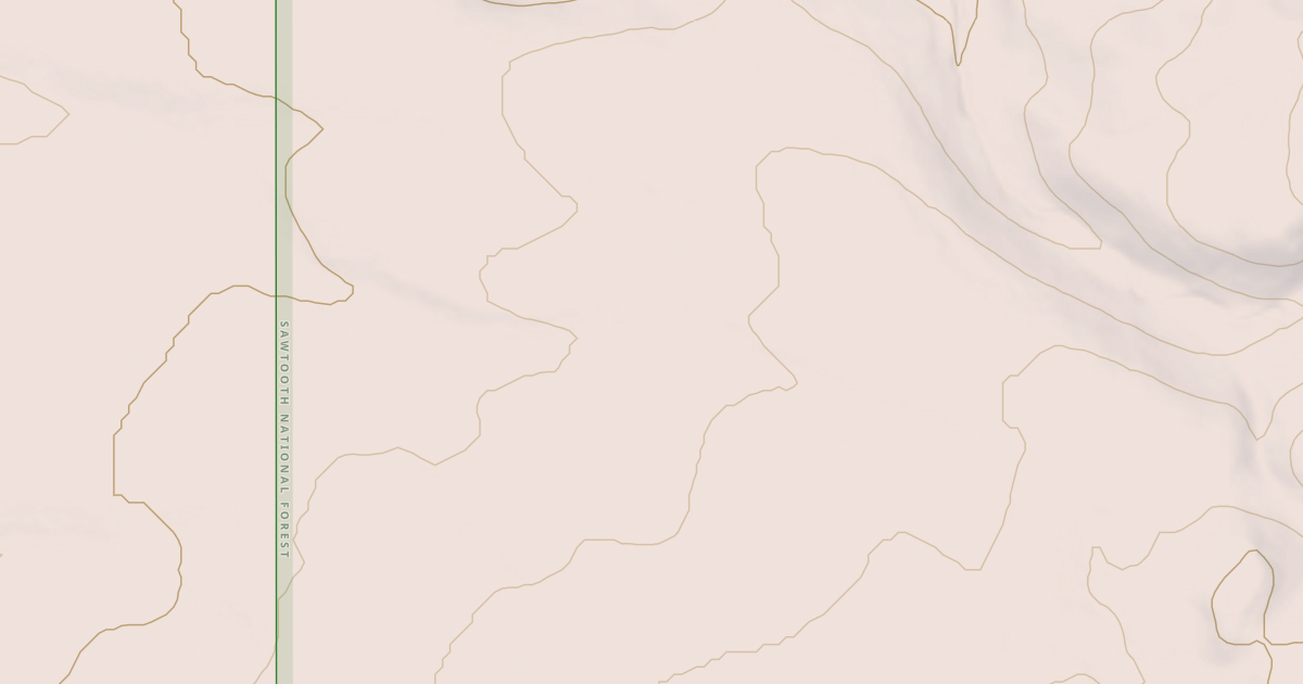 Map preview of MIDDLE FORK