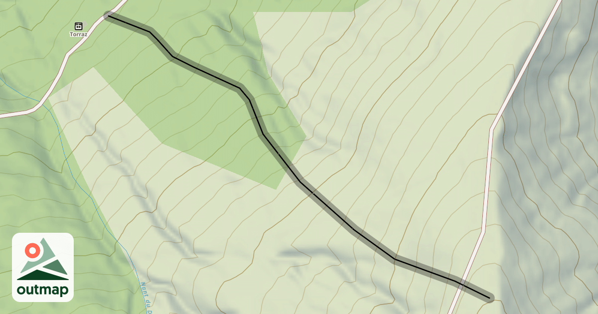 Map of Chamois
