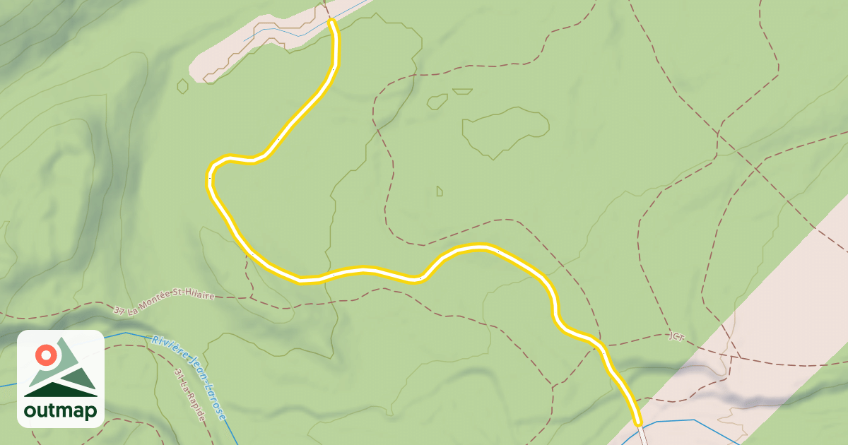 Map of 32 Le Ruisseau Rouge/33La Harvey