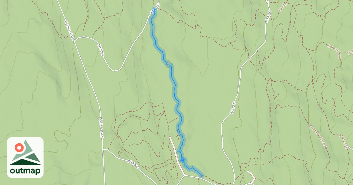 Map of Cedar Dust