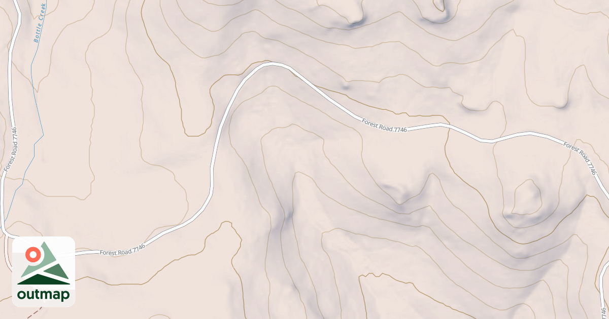 Map of USFS National Forest System Roads {5D9381EA-A054-493B-A056-0FC916F7A379}