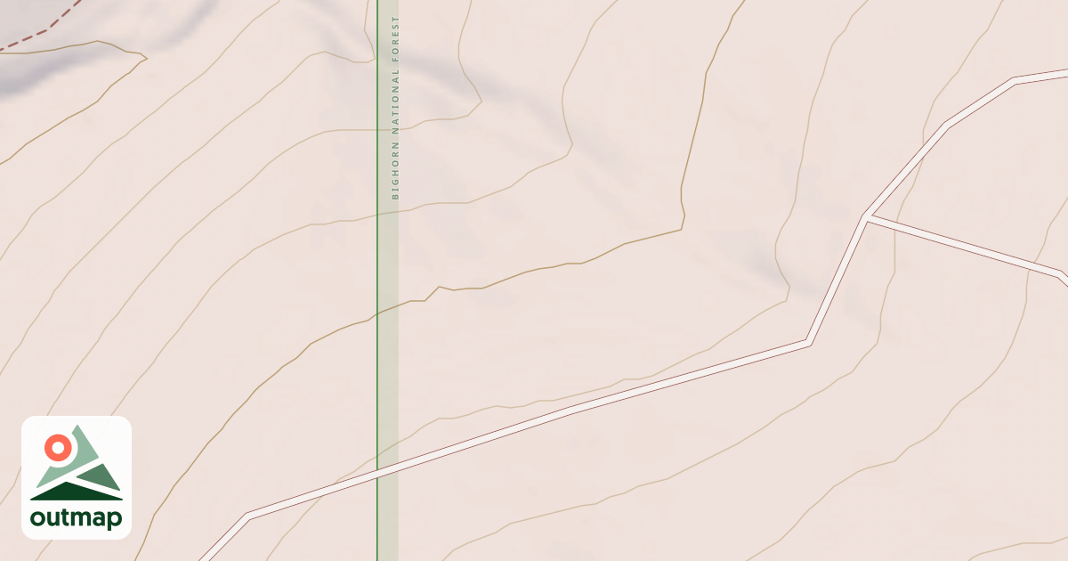 Map of JAKES CABIN