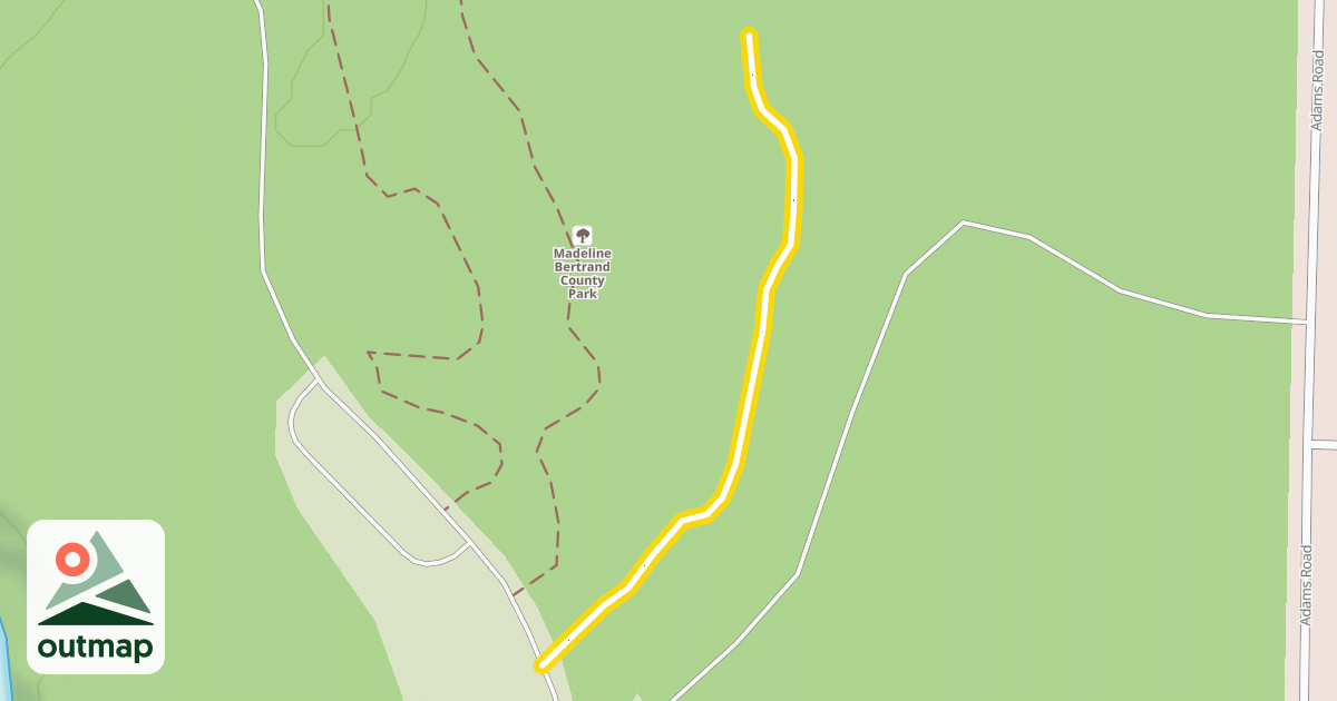Map of Red Trail