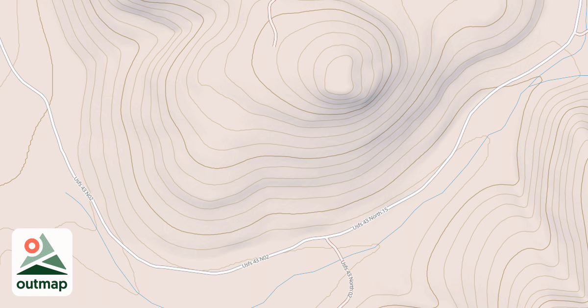 Map of BAIRD SPRINGS
