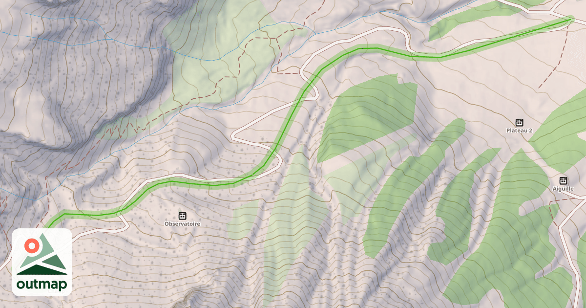 Map of Roche aux fées