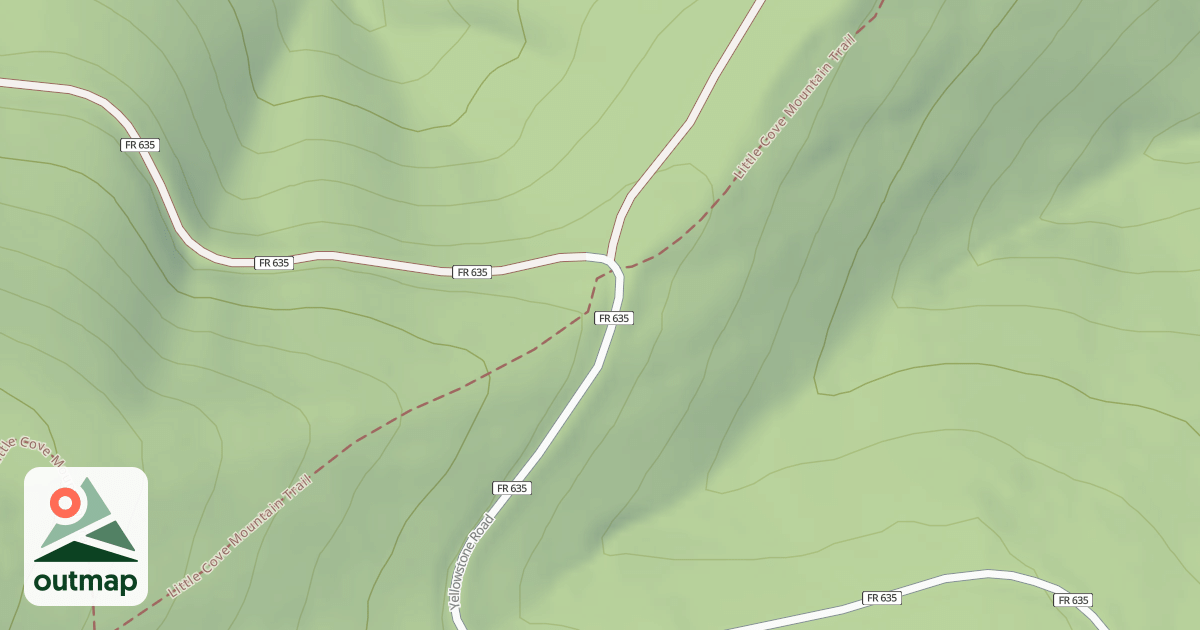 Map of YELLOWSTONE