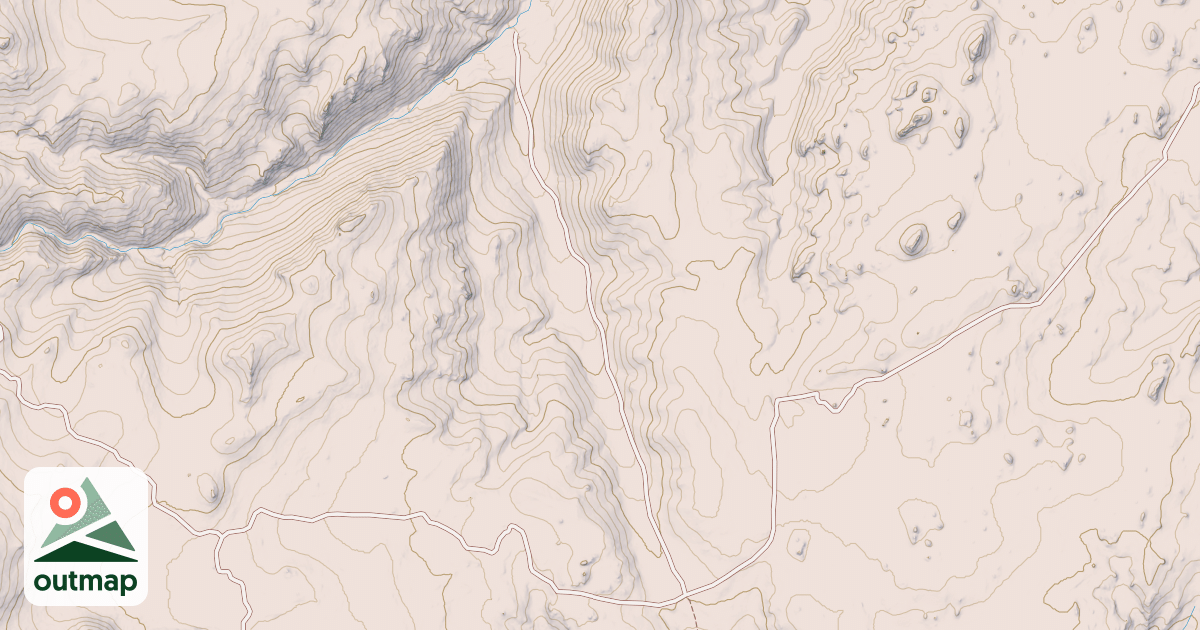 Map of KENO CREEK