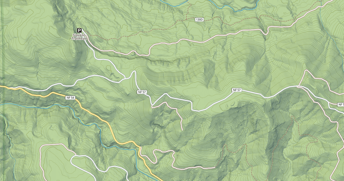 Map preview of CALAMITY RIDGE