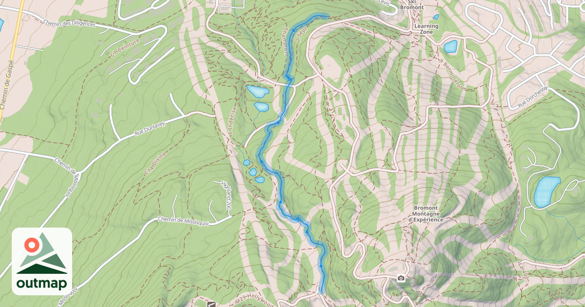 Map of 5 Extra Légère (bas)