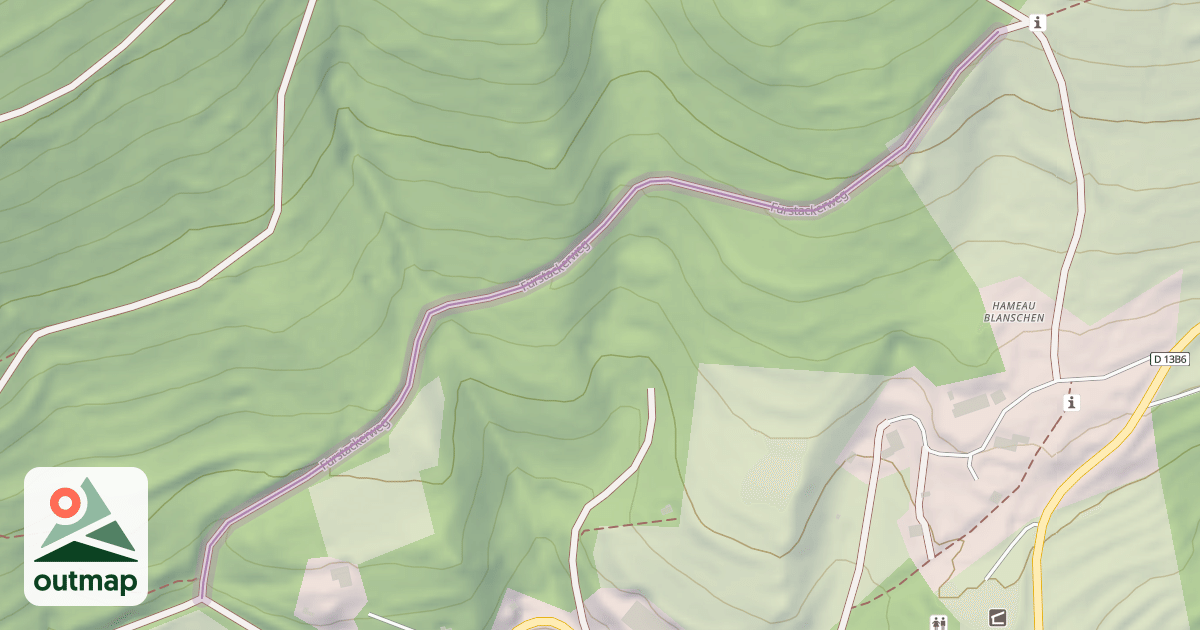 Map of Furstackerweg