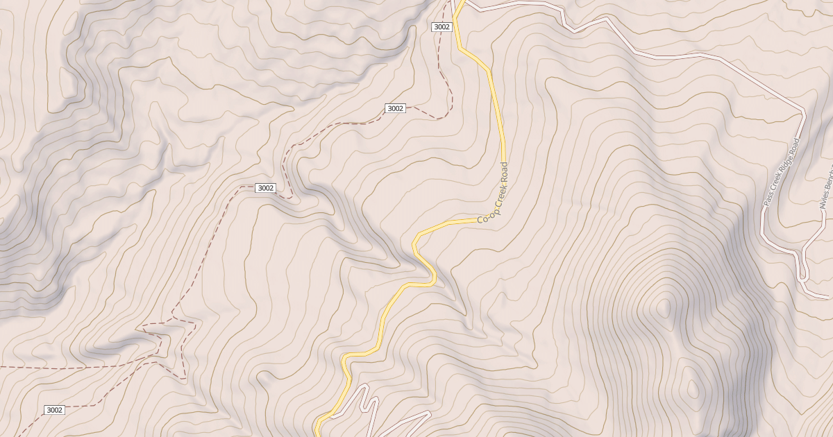 Map preview of COOP CREEK