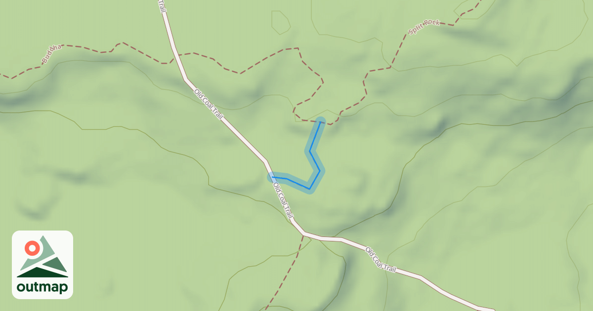 Map of Split Rock Access