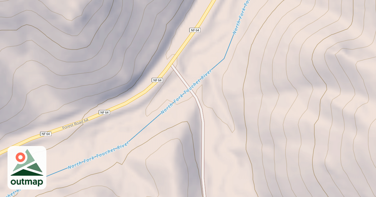 Map of TOUCHET CORRAL