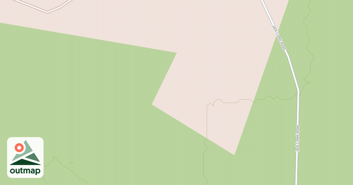 Map of JACK CREEK SPUR 1N