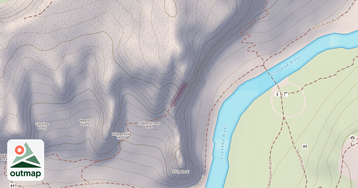 Map of Voyage of the Cowdog