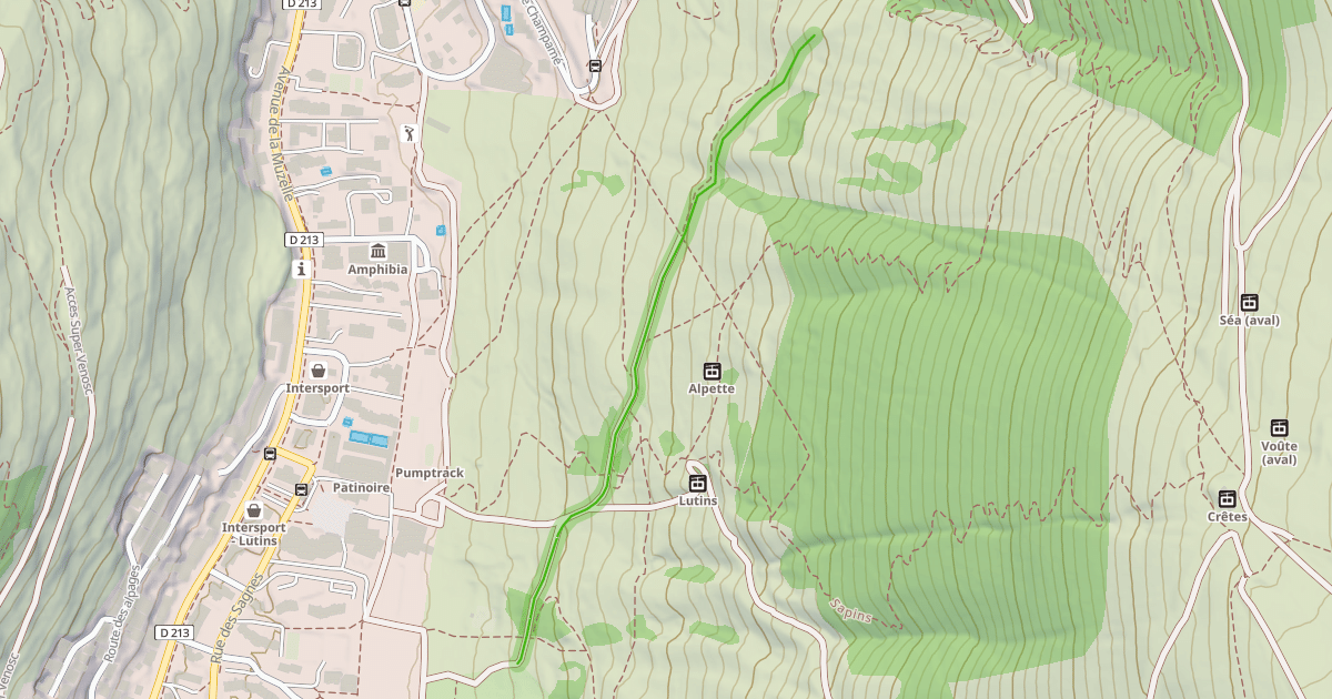 Map preview of Clot des Fonds