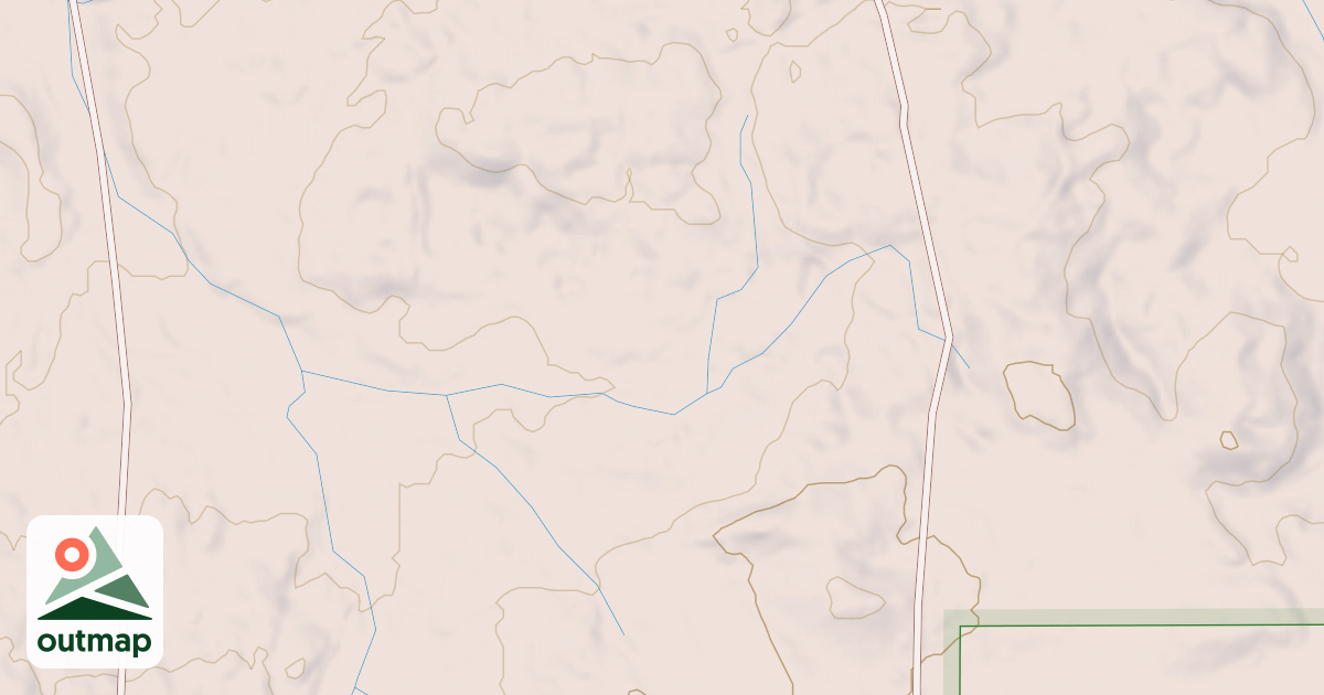 Map of USFS Motor Vehicle Use Map Trails 24459