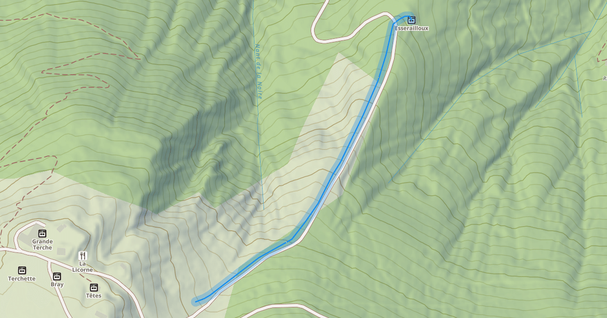 Map preview of La Grande Terche