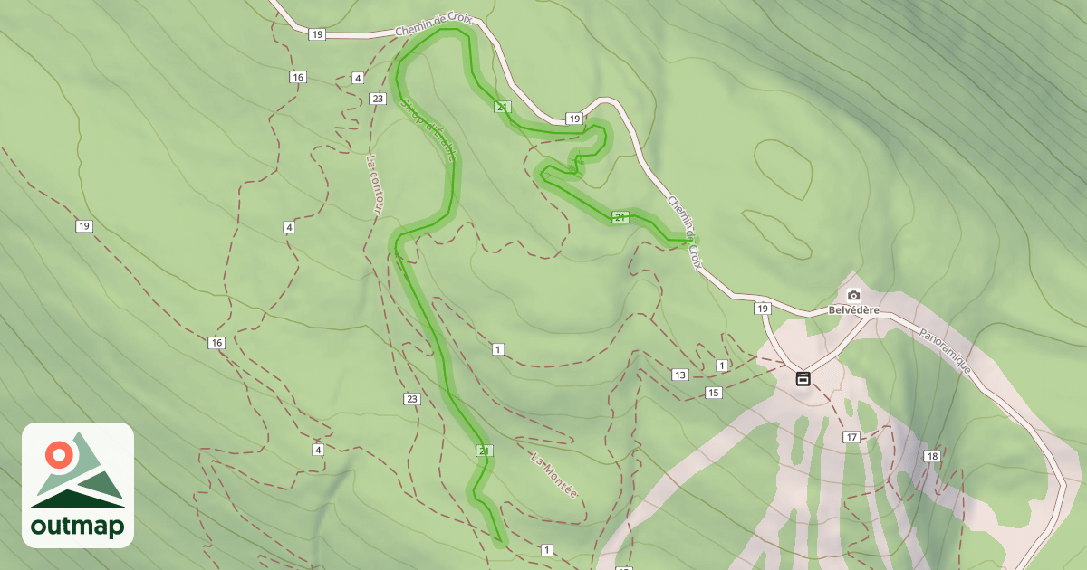 Map of Sirop d'Érable