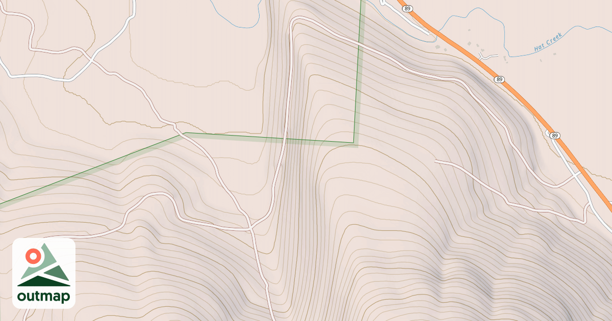 Map of BROWN BUTTE LOOP