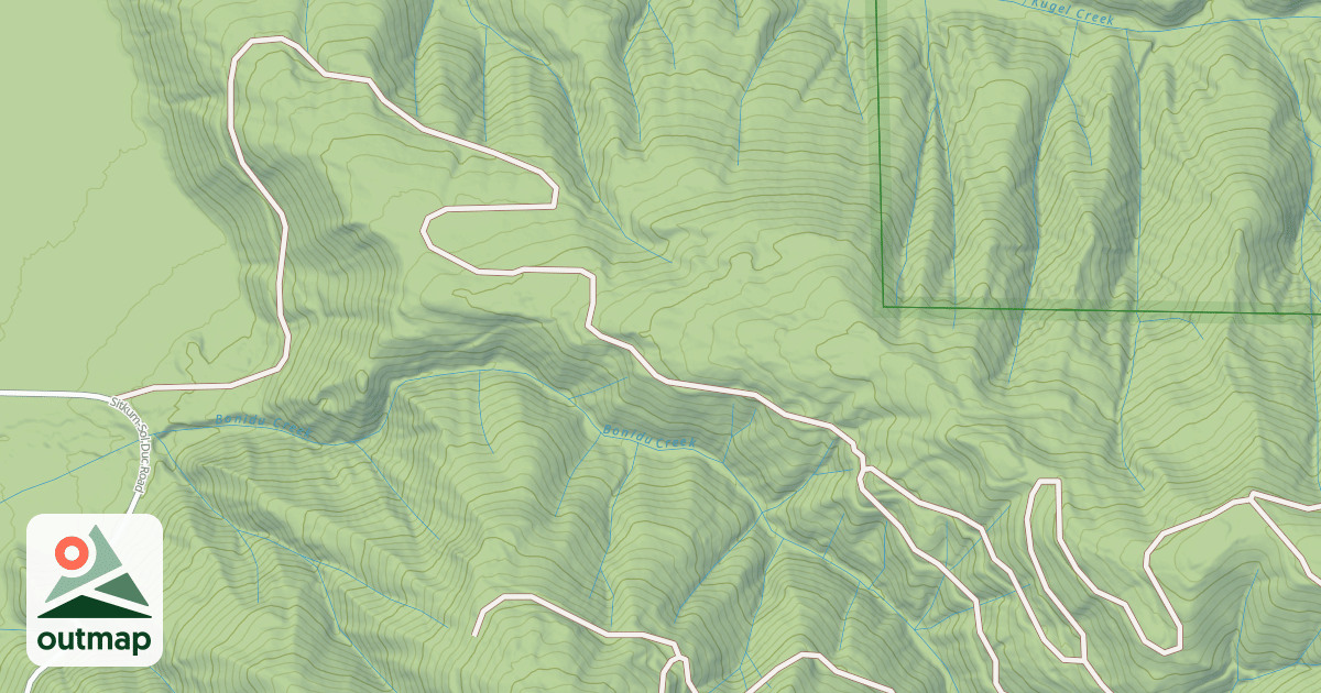 Map of USFS National Forest System Roads {AE915936-413F-46E6-AC4E-804FF83FD517}
