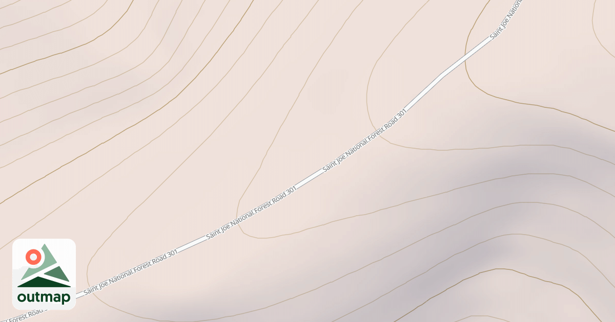 Map of FISHHOOK-GOLD CENTER