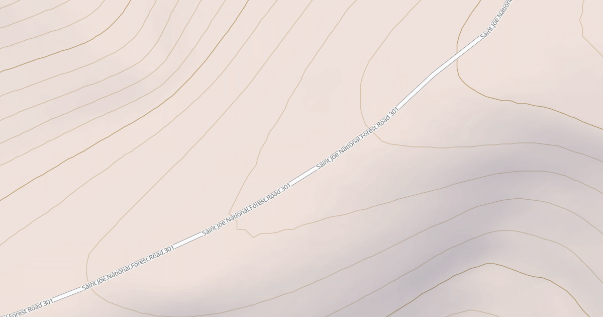 Map preview of FISHHOOK-GOLD CENTER