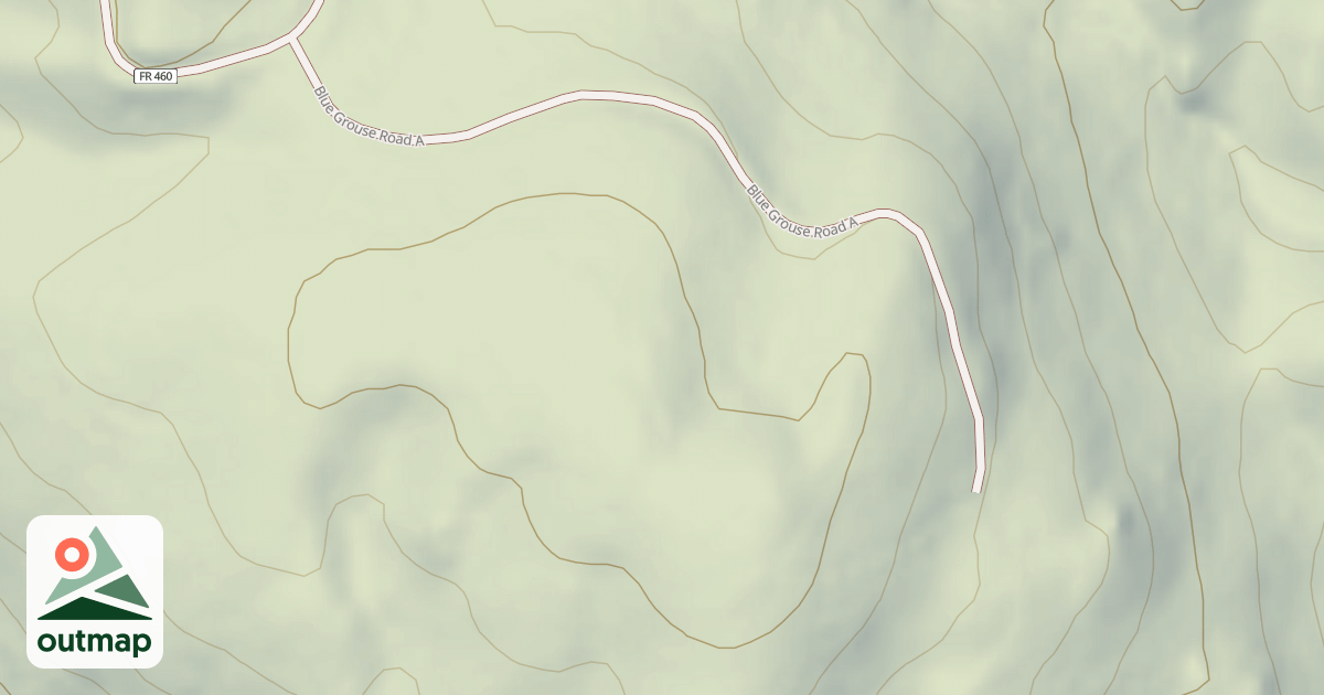 Map of BLUE GROUSE A