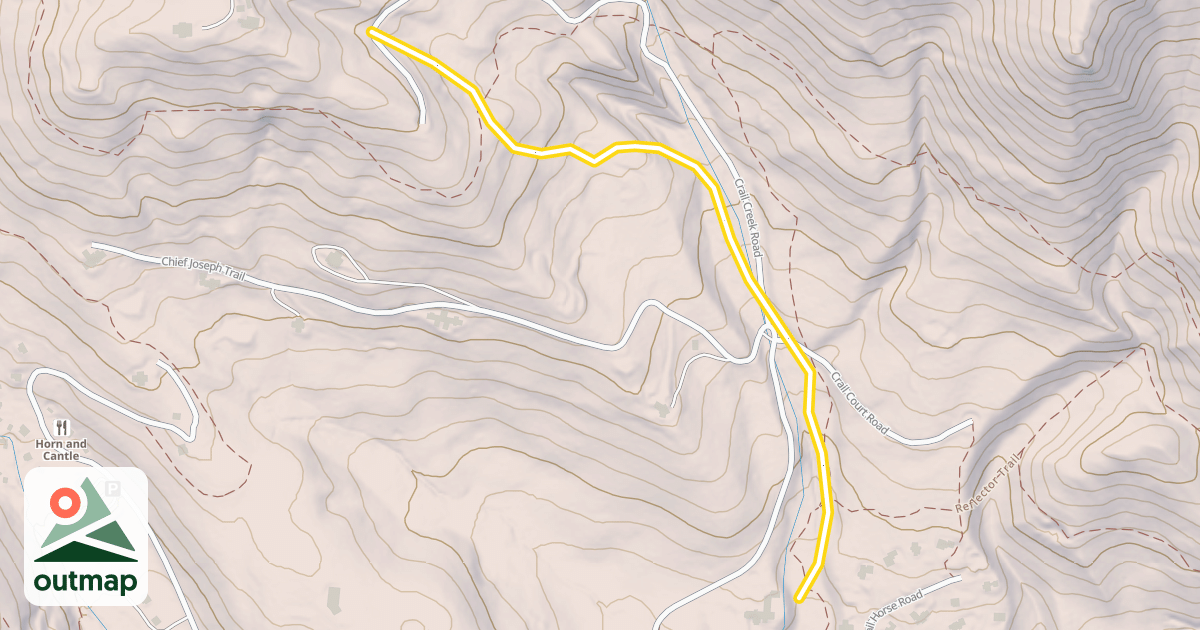 Map of Ralph's Outlook