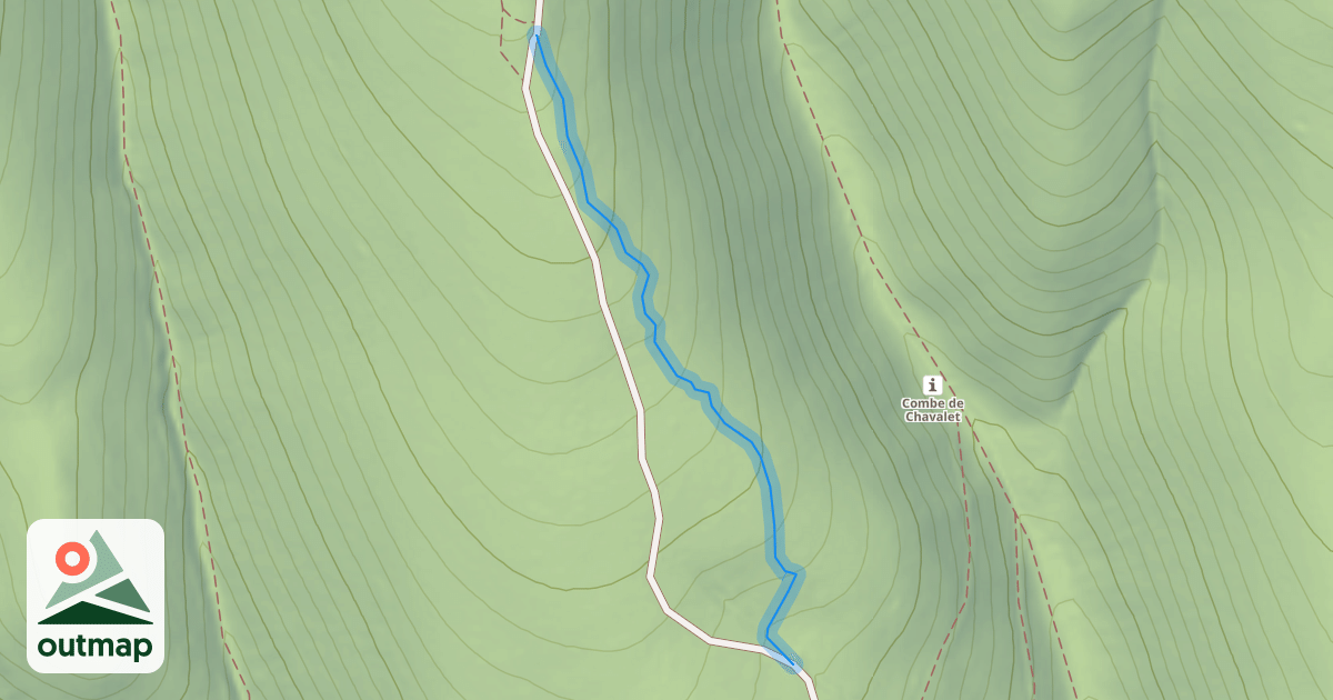 Map of Lure Enduro VTT