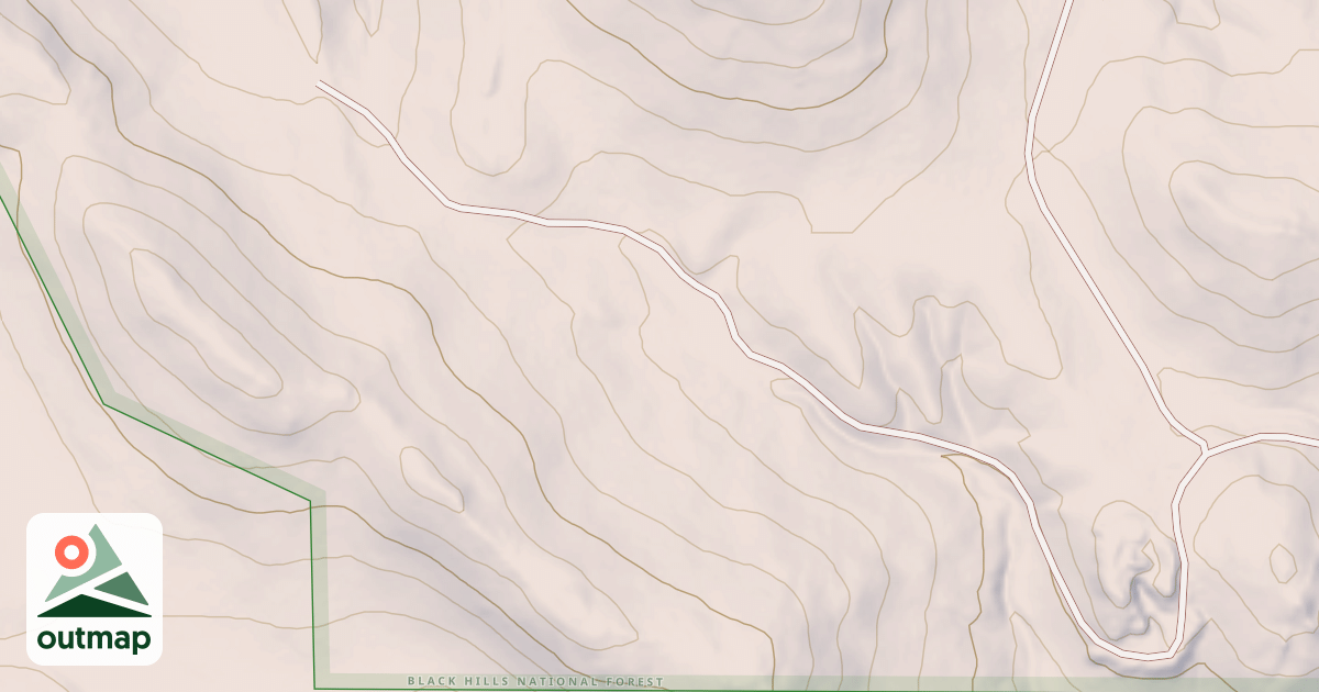 Map of BEAVER BR 1D