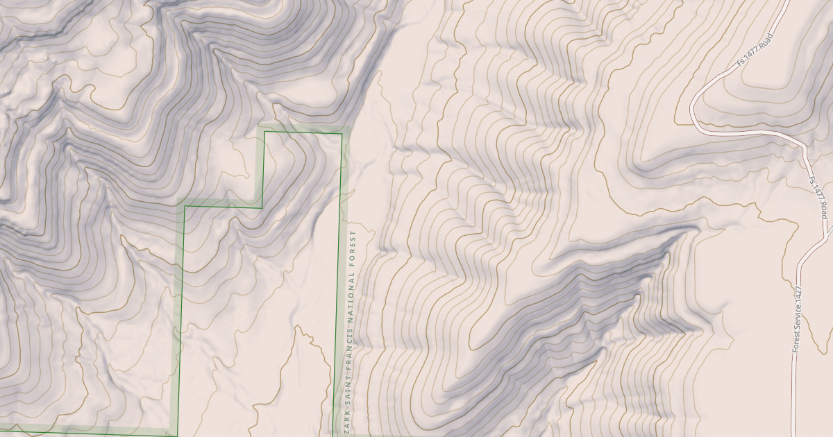 Map preview of USFS Motor Vehicle Use Map Roads {95ACAF27-9D65-4999-B585-941ABFDC61EB}