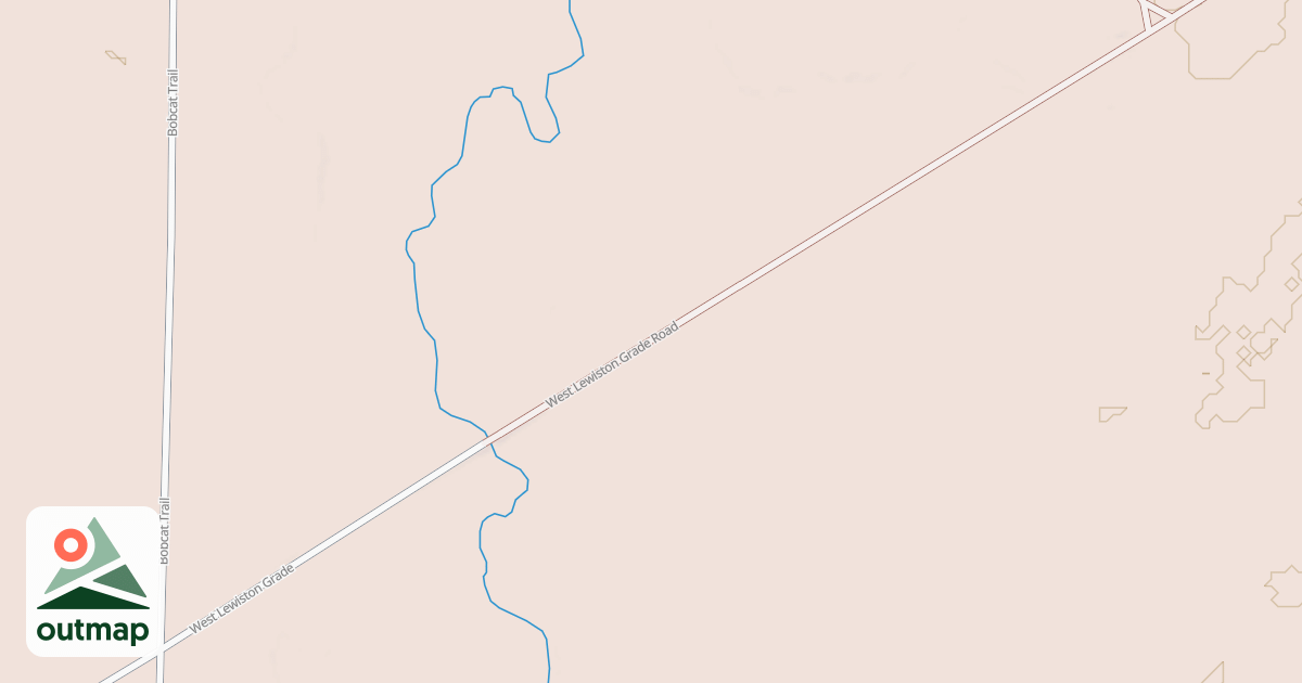 Map of Hartwick Pines State Park - Scenic Drive