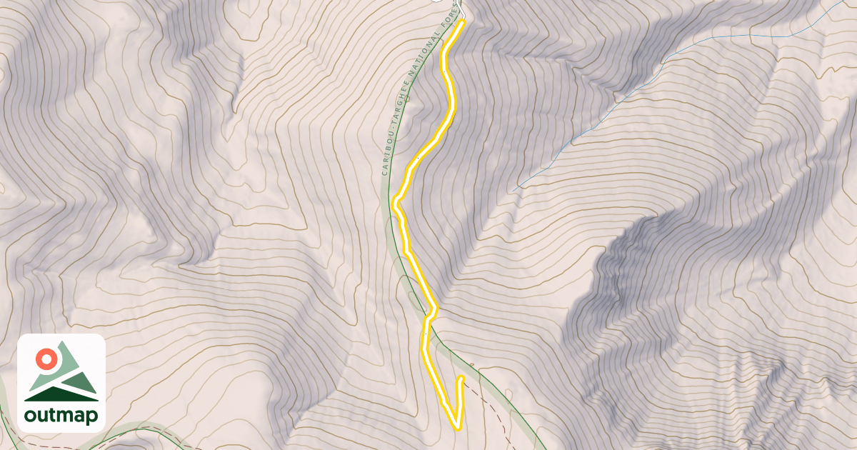 Map of Black Canyon Trail