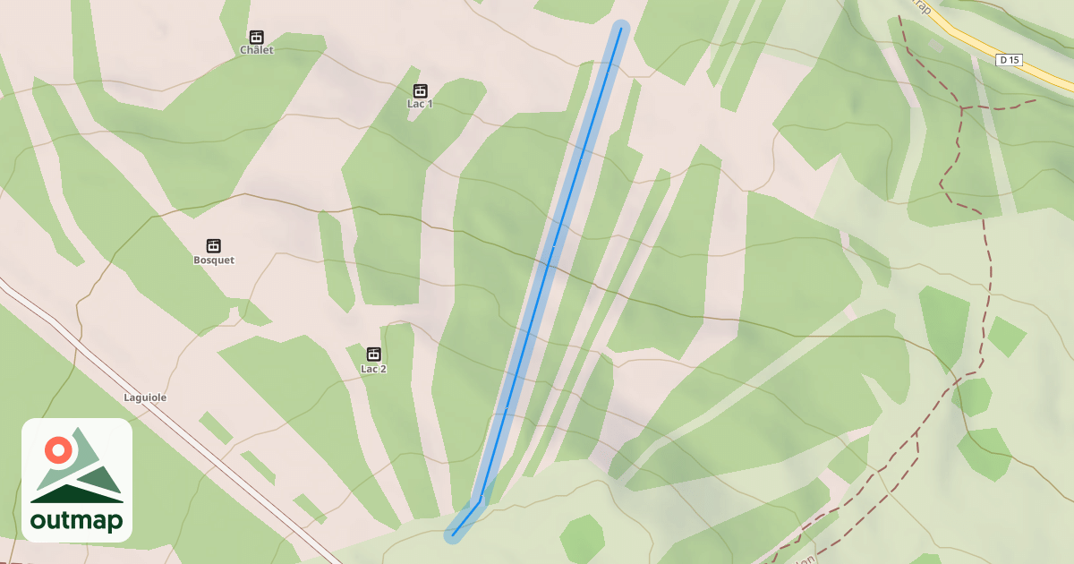 Map of Les Sorbiers