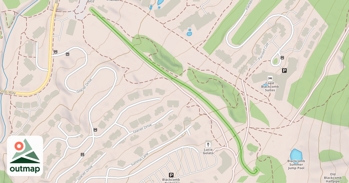 Map of Yellow Brick Road