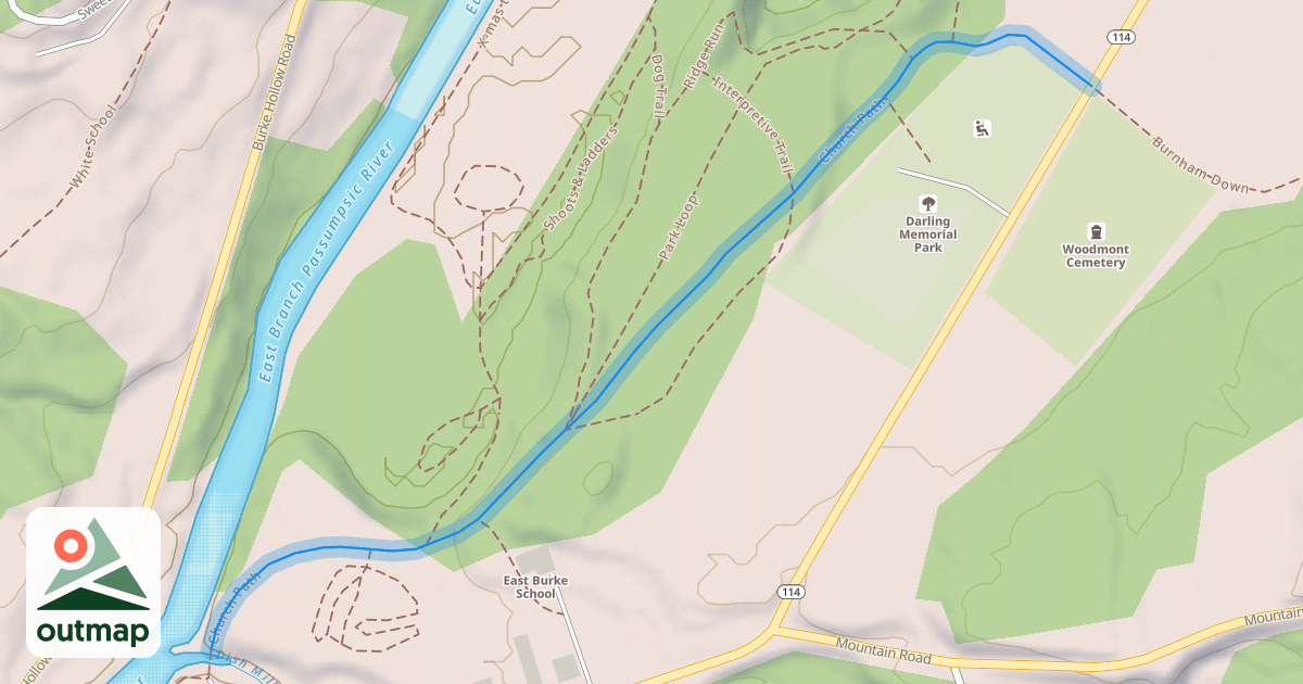 Map of Church Path