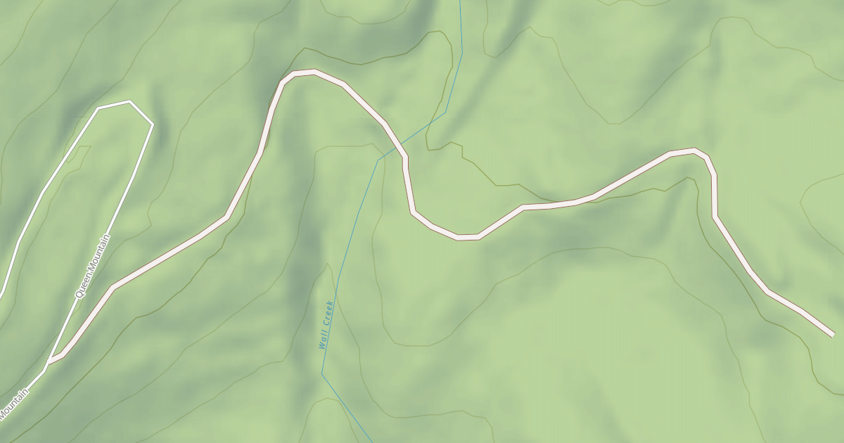 Map preview of QUEEN MOUNTAIN E