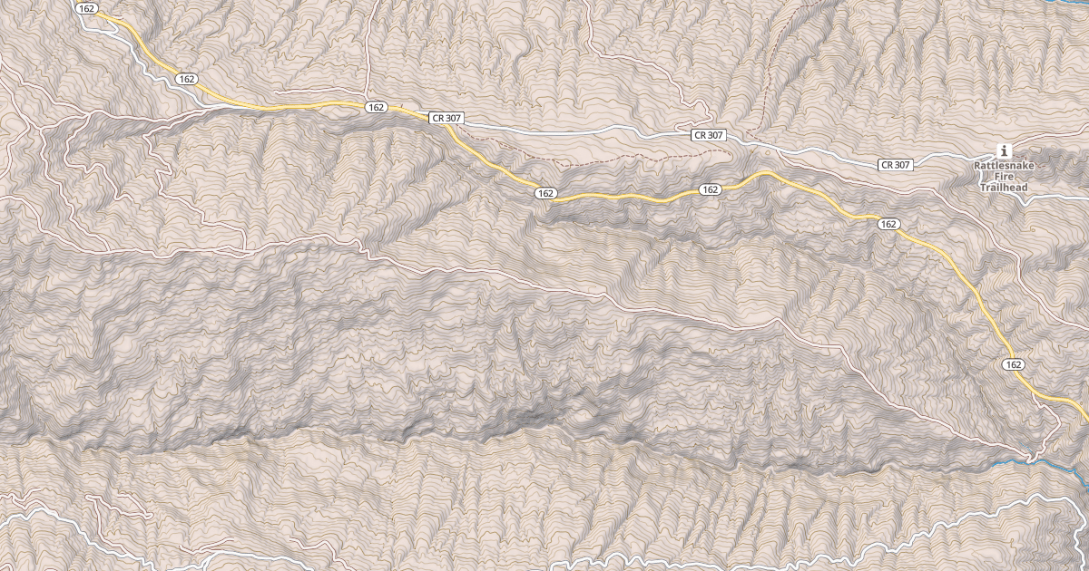 Map preview of RATTLESNAKE RIDGE