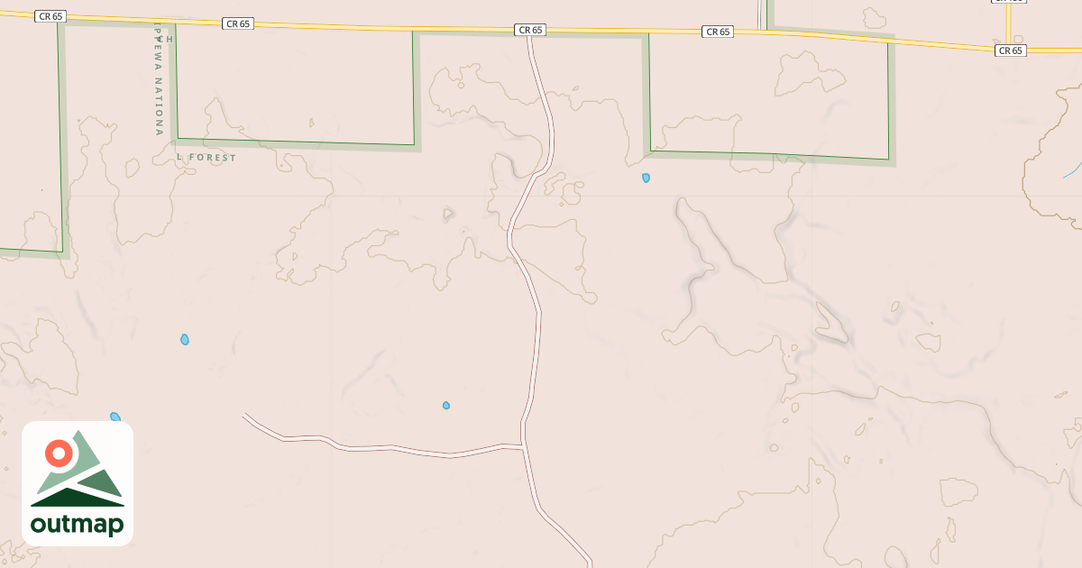 Map of ELEVEN MILE CORNER