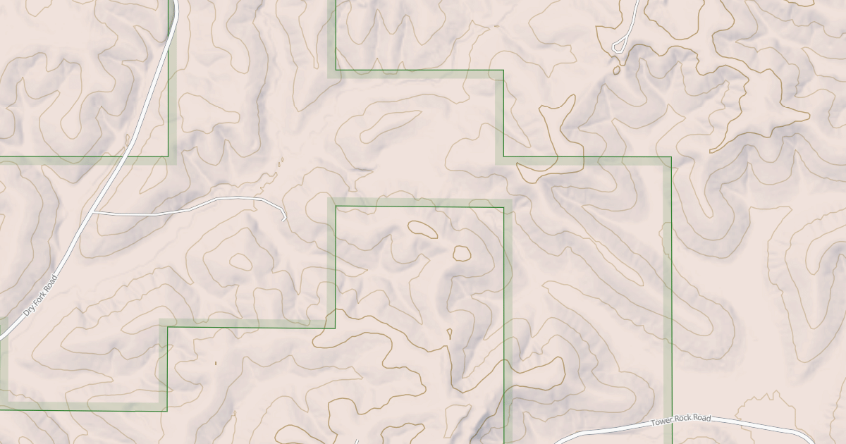 Map preview of TOWER ROCK WILDLIFE