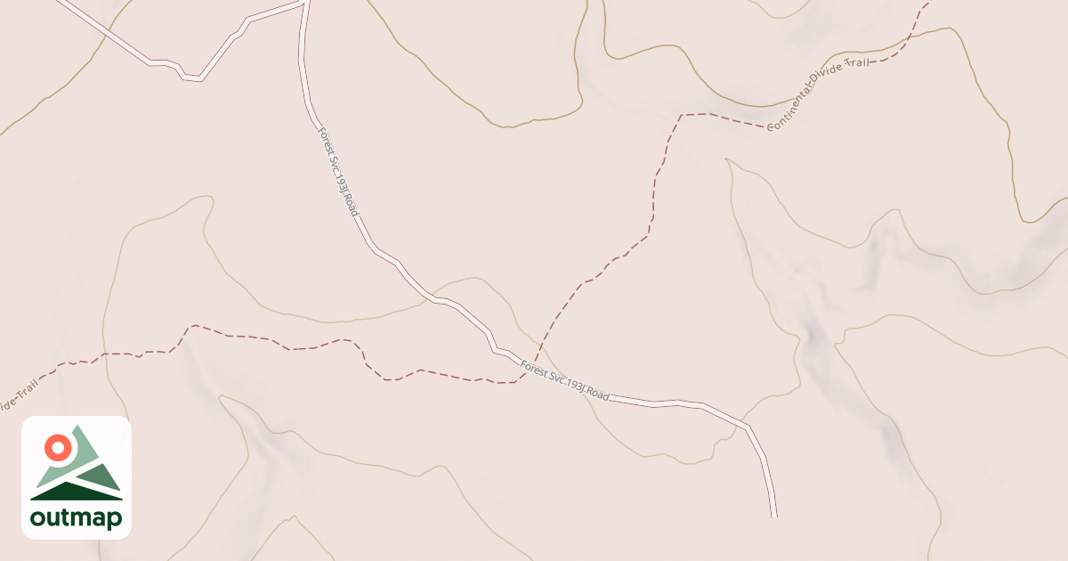 Map of USFS Motor Vehicle Use Map Roads {AC393408-5AB2-4FFF-946A-FCA07AF381E6}