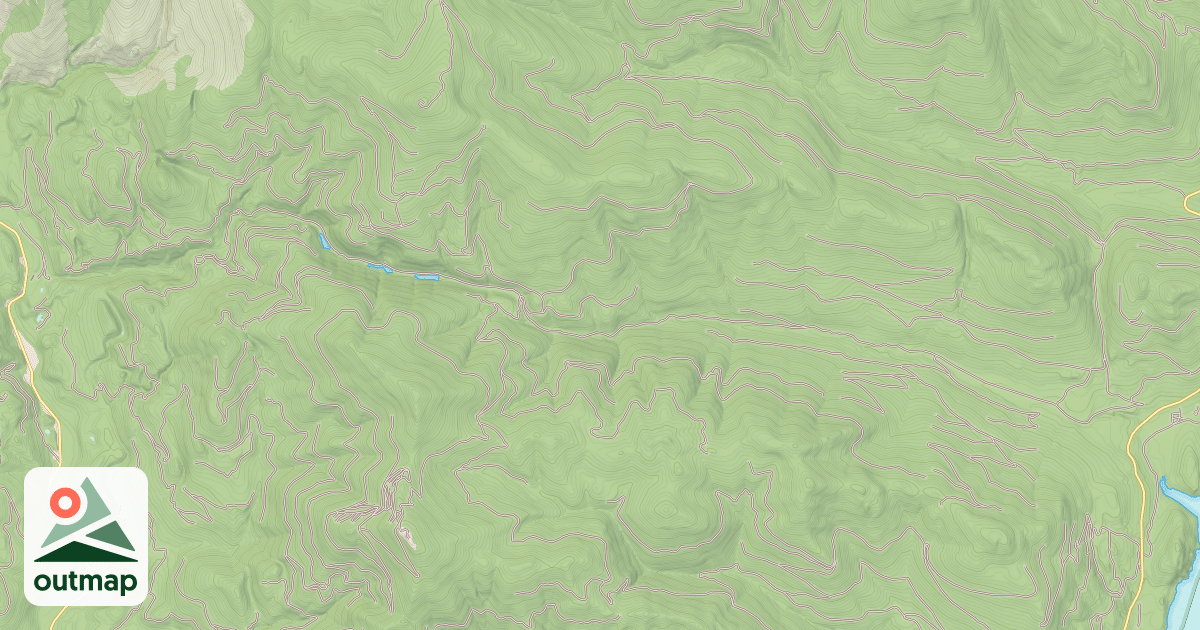 Map of BARRON BLUE CREEK
