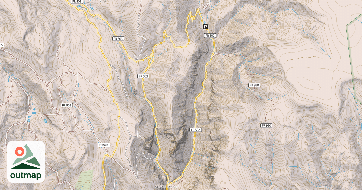 Map of EAST WILLOW
