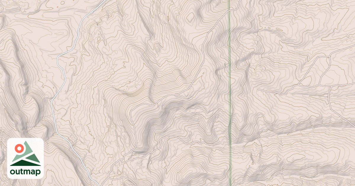 Map of BALD MOUNTAIN SPUR A