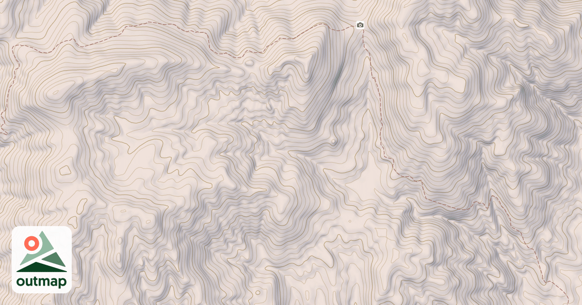 Map of Habit Creek