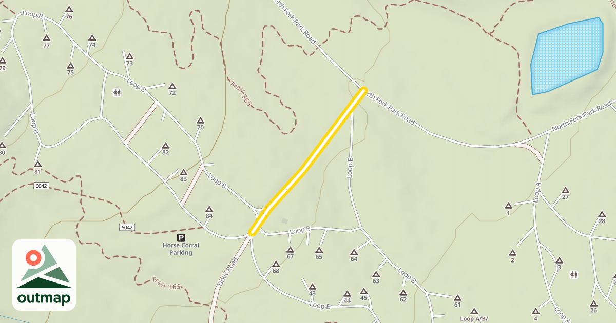 Map of Loop B
